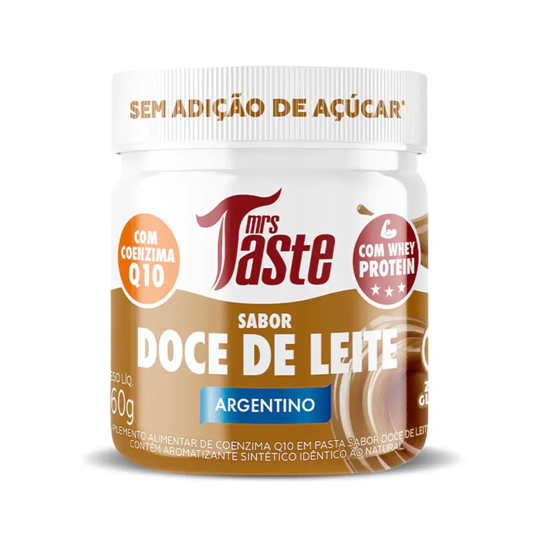 Crema de Dulce de Leche Mrs Taste 160 g con Q10 | Sin Azúcar 1