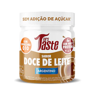 Crema de Dulce de Leche Mrs Taste 160 g con Q10 | Sin Azúcar