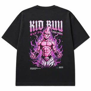 Poleras Anime Oversize Monark | Diseños Urbanos