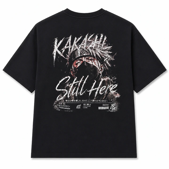 Poleras Anime Oversize Monark | Diseños Urbanos 1