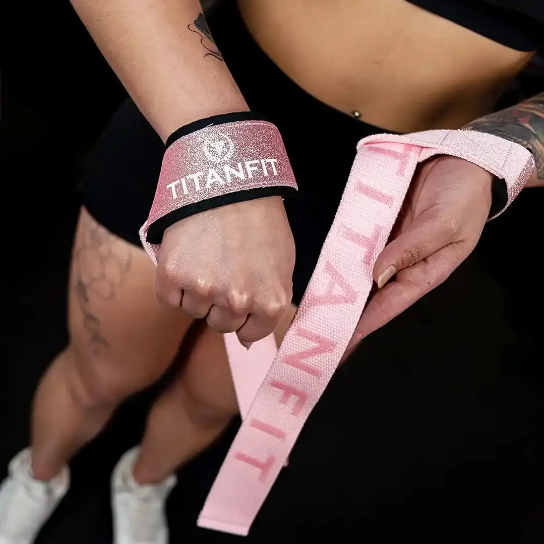 Straps Aspis TitanFit | Correas de Levantamiento con Grip de Silicona 5
