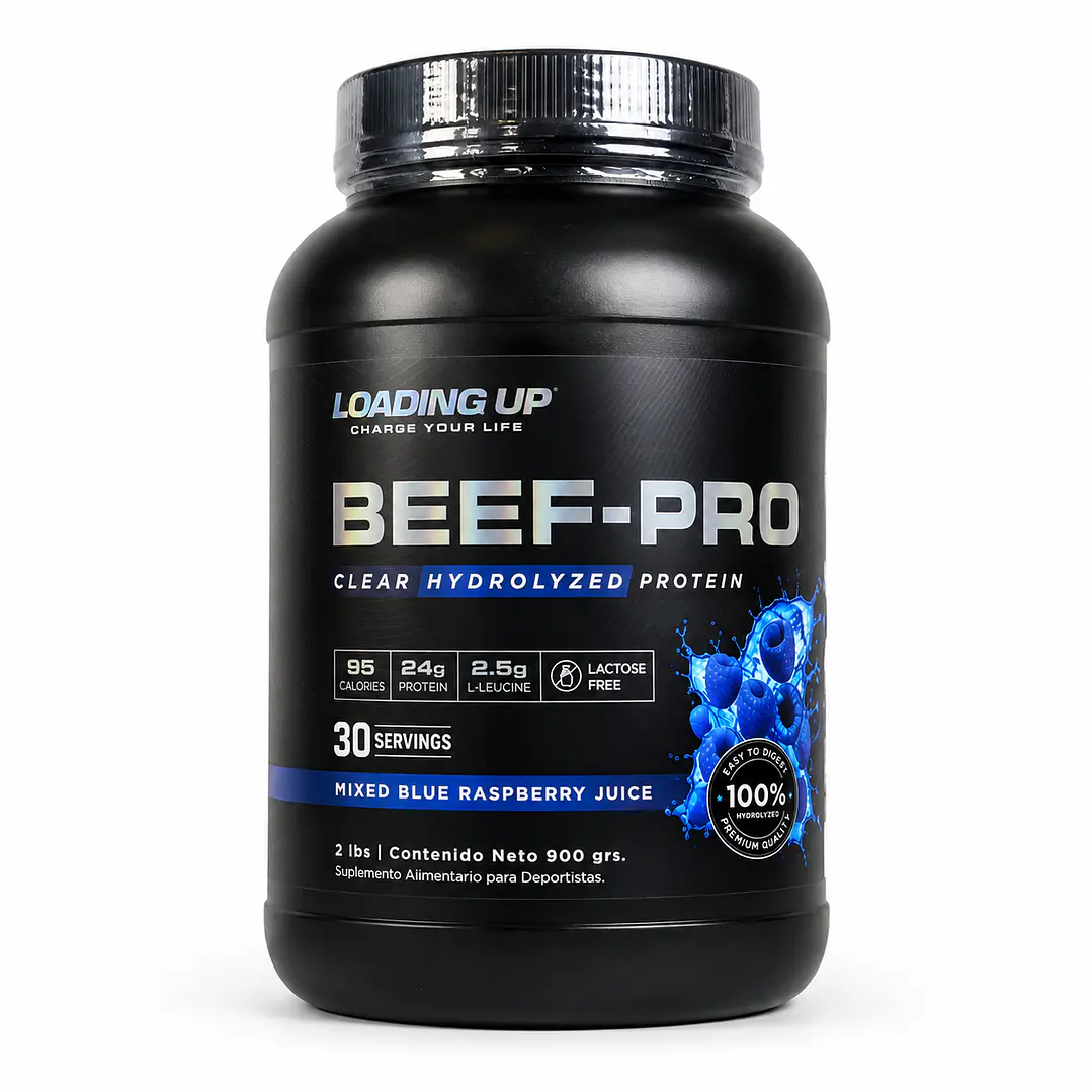 BEEF PROTEIN BLUE RASPBERRY (2LB) 1