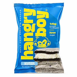 Cookie Sandwich Protein Cookies & Cream Hangry Boy 65 g