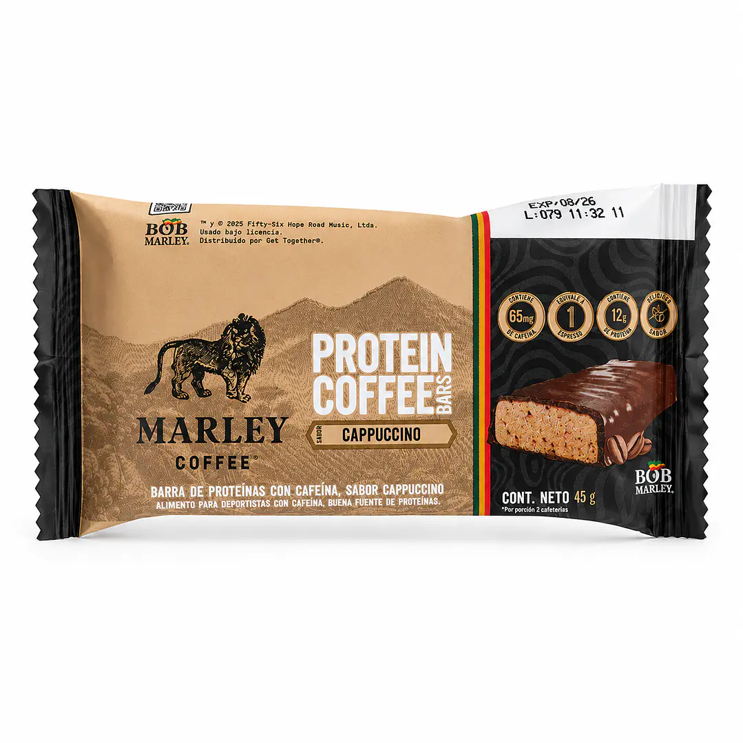 Barra Proteína Marley Coffee Cappuccino 45 g  1