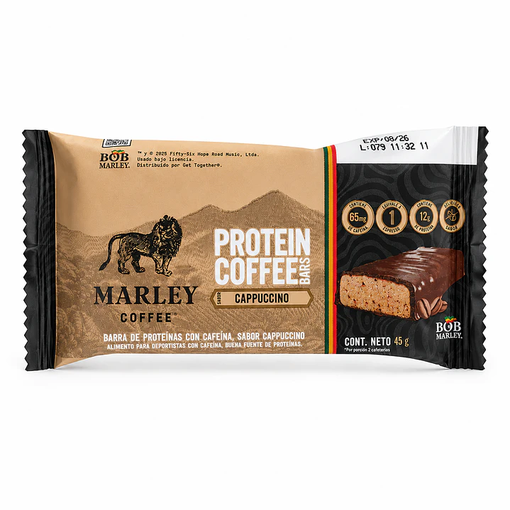 Barra Proteína Marley Coffee Cappuccino 45 g  1