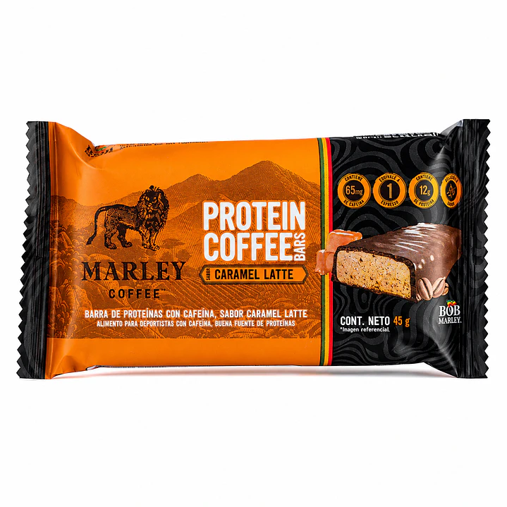 Barra Proteína Marley Coffee Caramel Latte 45 g 1