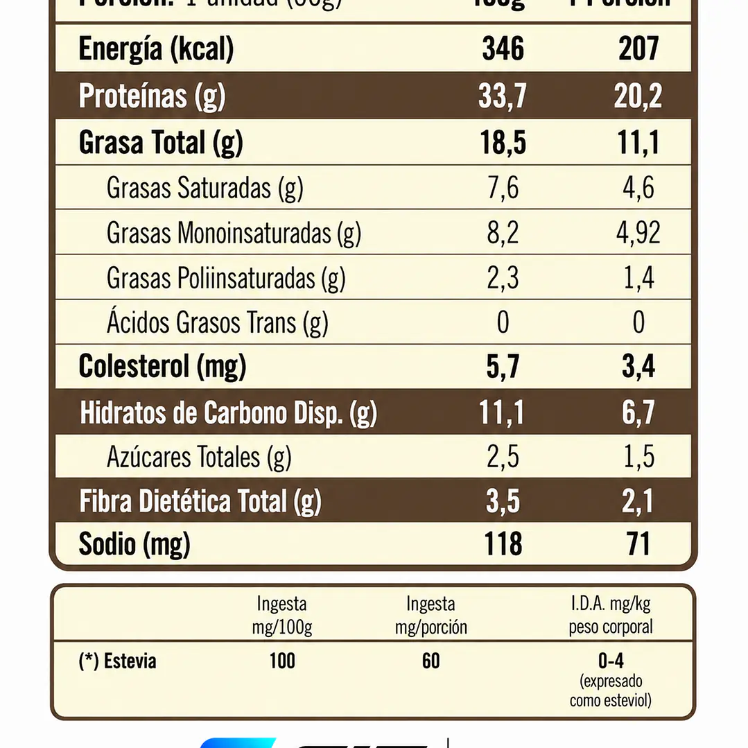 Barra Proteína FitSpo Low Carb Choco Banana 60 g 2