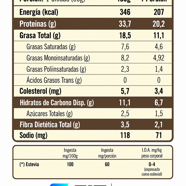 Barra Proteína FitSpo Low Carb Choco Banana 60 g 2