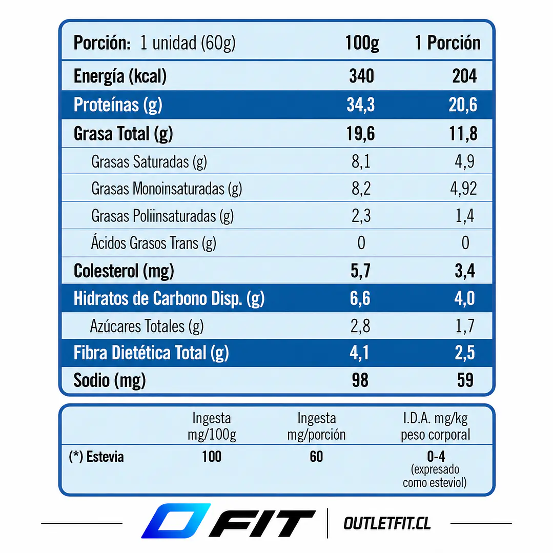 Barra Proteína FitSpo Low Carb Coconut 60 g 2
