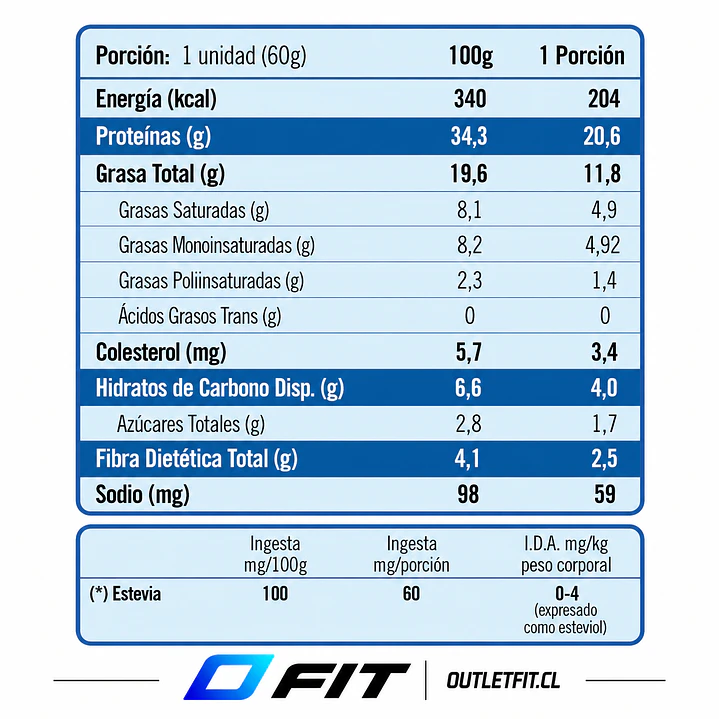Barra Proteína FitSpo Low Carb Coconut 60 g 2
