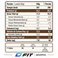 Barra Proteína FitSpo Low Carb Cookies & Cream 60 g - Miniatura 2