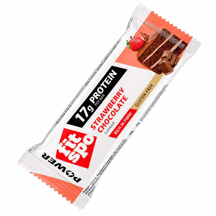 Barra Proteína FitSpo Strawberry Chocolate 55 g 1