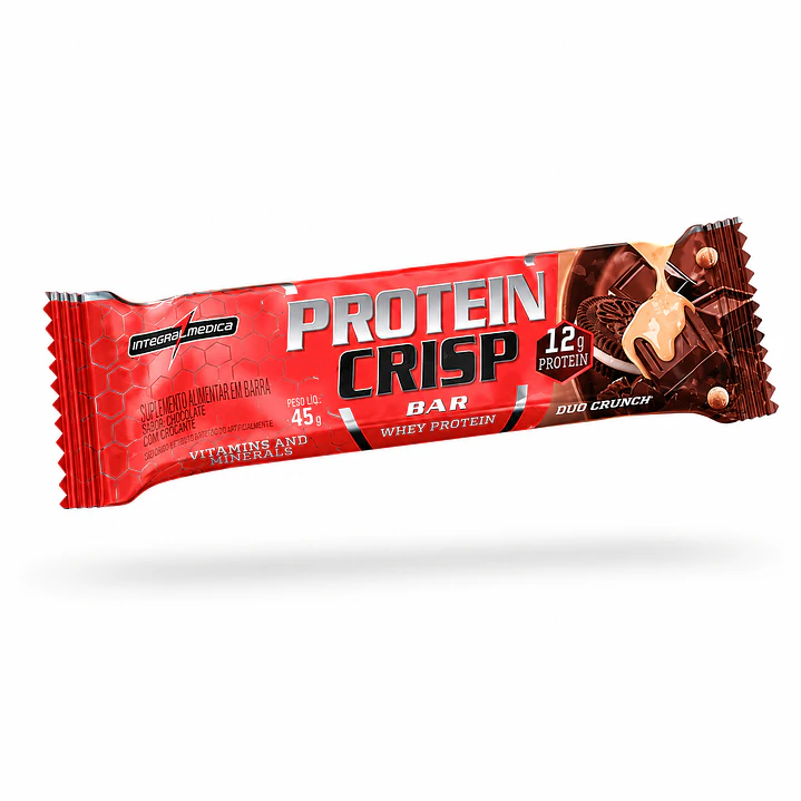 Barra Proteína Integralmédica Protein Crisp Duo Crunch 45 g 1