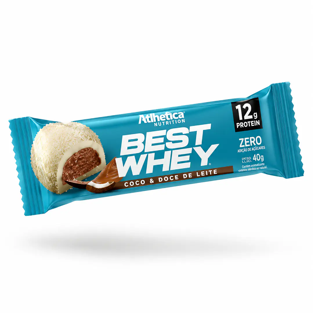 Barra Best Whey Duo Bianco & Al Latte Atlhetica 49 g 1