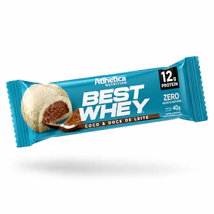 Barra Best Whey Duo Bianco & Al Latte Atlhetica 49 g