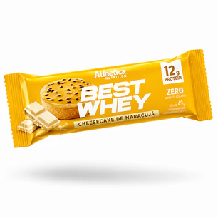 Barra Best Whey Cheesecake de Maracuyá Atlhetica 49 g
