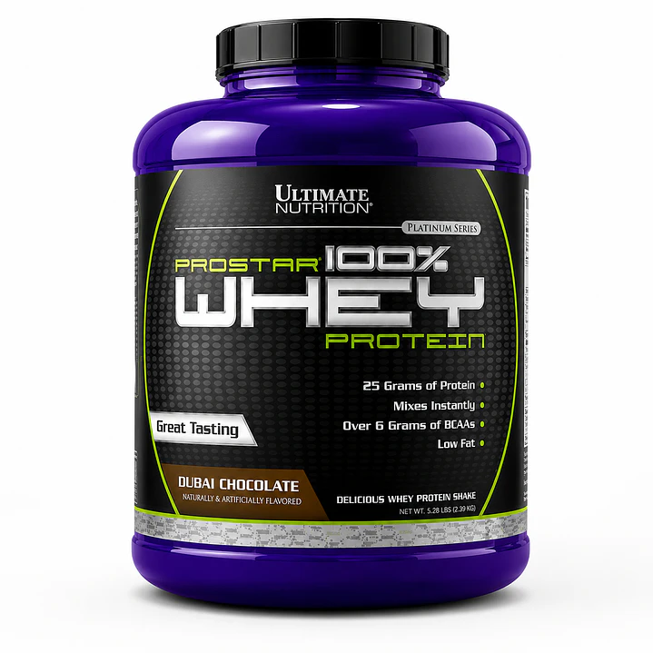 Prostar Whey Protein Dubai Chocolate Ultimate Nutrition 5 lb 1