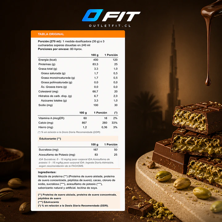Prostar Whey Protein Dubai Chocolate Ultimate Nutrition 5 lb 2