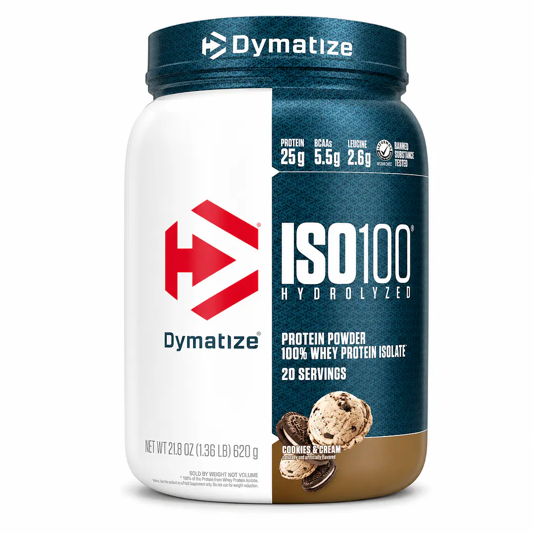 Dymatize ISO100 Cookies & Cream 1.45 lb | 25 g Proteína 1
