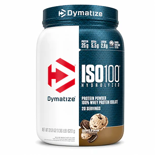 Dymatize ISO100 Cookies & Cream 1.45 lb | 25 g Proteína