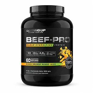 BEEF PROTEIN ORANGE MANGO JUICE (5LB)