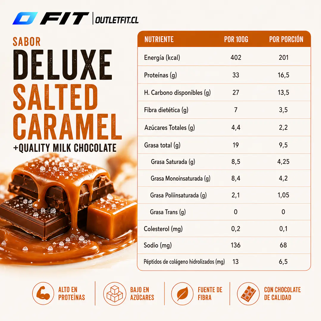 Barra Protein Space Protein Chocolate Caramel 50 g 2