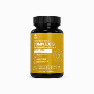 Complejo B Pure Core 90 Cápsulas | 8 Vitaminas del Complejo B