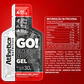 Gel Energético Atlhetica GO! Energy Now Frutilla con Limón 30 g | 100 mg Cafeína - Miniatura 2