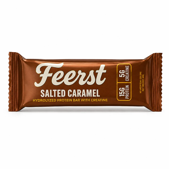 Barra Feerst Salted Caramel + Creatina | 15 g Proteína + 5 g Creatina 1
