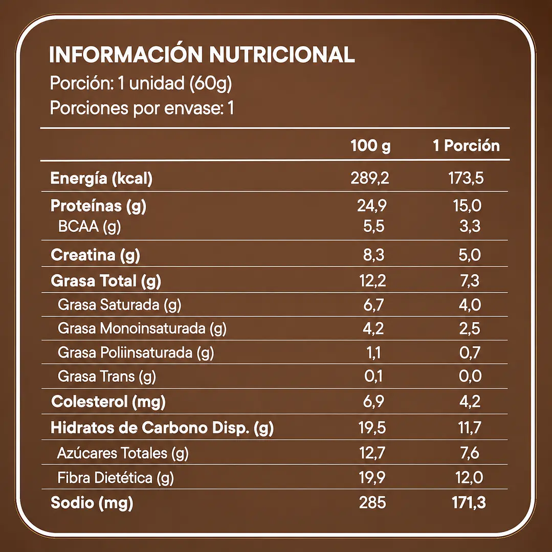 Barra Feerst Salted Caramel + Creatina | 15 g Proteína + 5 g Creatina 2