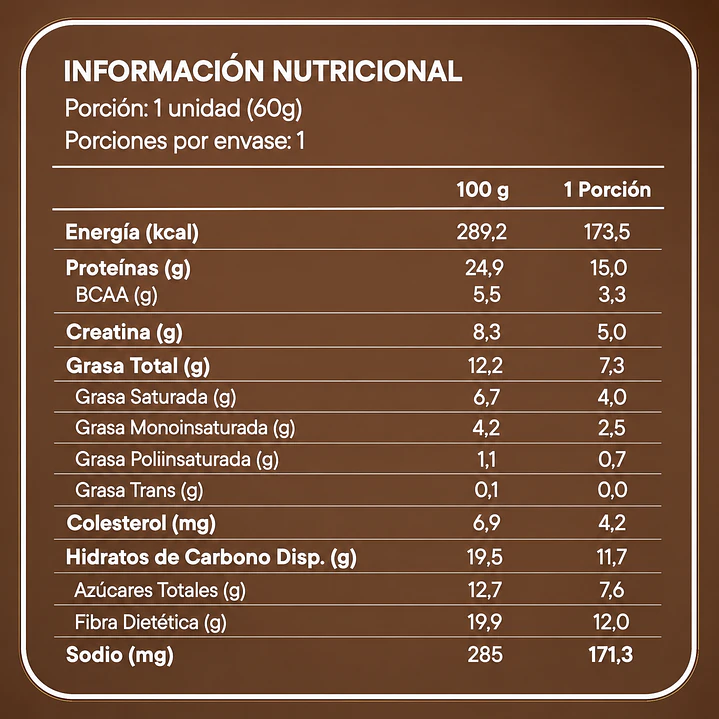 Barra Feerst Salted Caramel + Creatina | 15 g Proteína + 5 g Creatina 2