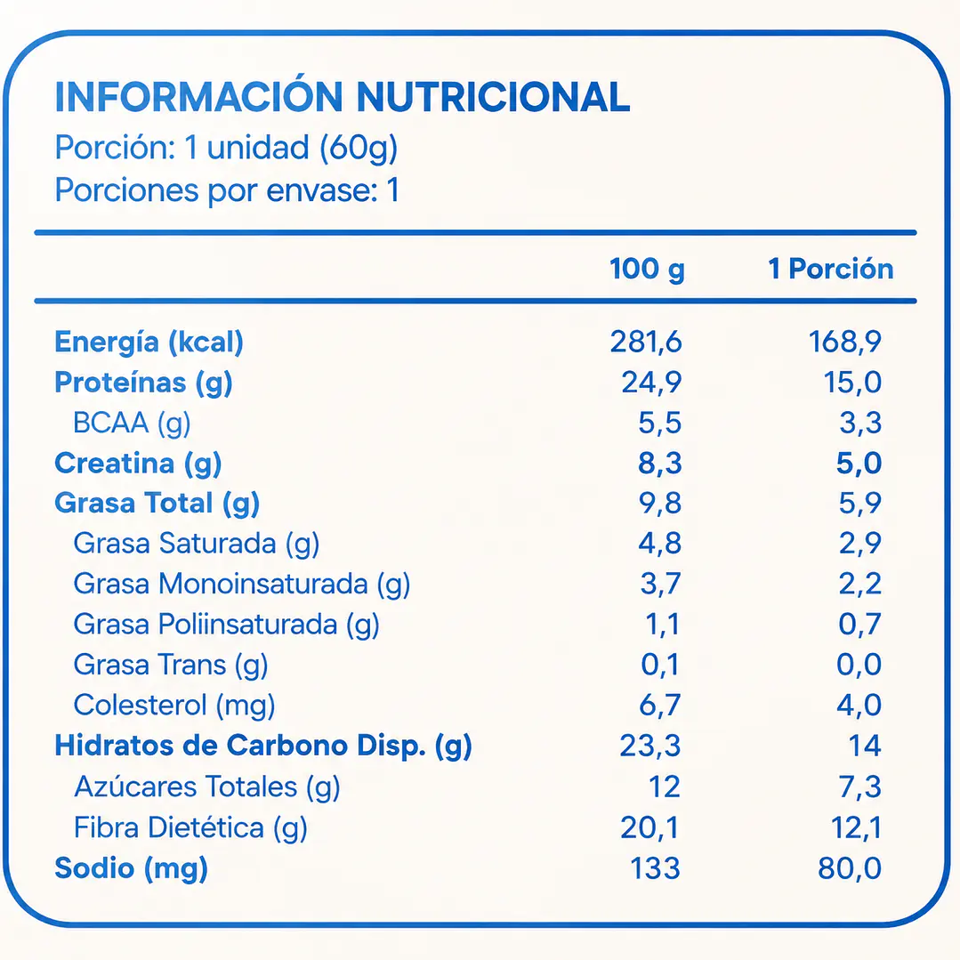 Barra Feerst White Chocolate Cookies + Creatine | 15 g Proteína + 5 g Creatina 2