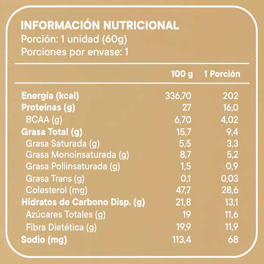 Barra Feerst White Chocolate Almond | 16 g Proteína + 4 g BCAA 2
