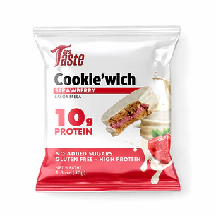 Cookie'wich Protein Mrs Taste Strawberry 50 g | 10 g Proteína