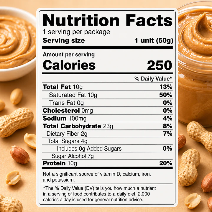 Cookie'wich Protein Mrs Taste Peanut 50 g | 10 g Proteína 2