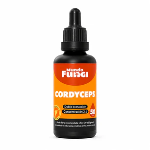 Cordyceps en Gotas Mundo Fungi 50 ml | 30 Porciones