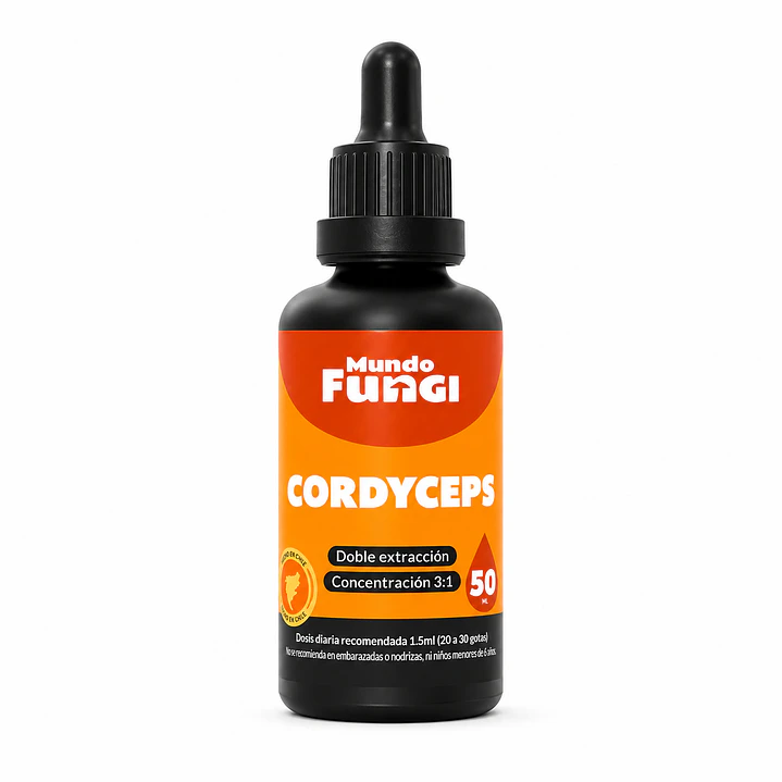 Cordyceps en Gotas Mundo Fungi 50 ml | 30 Porciones 1