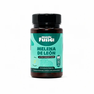 Melena de León Mundo Fungi 60 Cápsulas | Extracto Ultra Concentrado