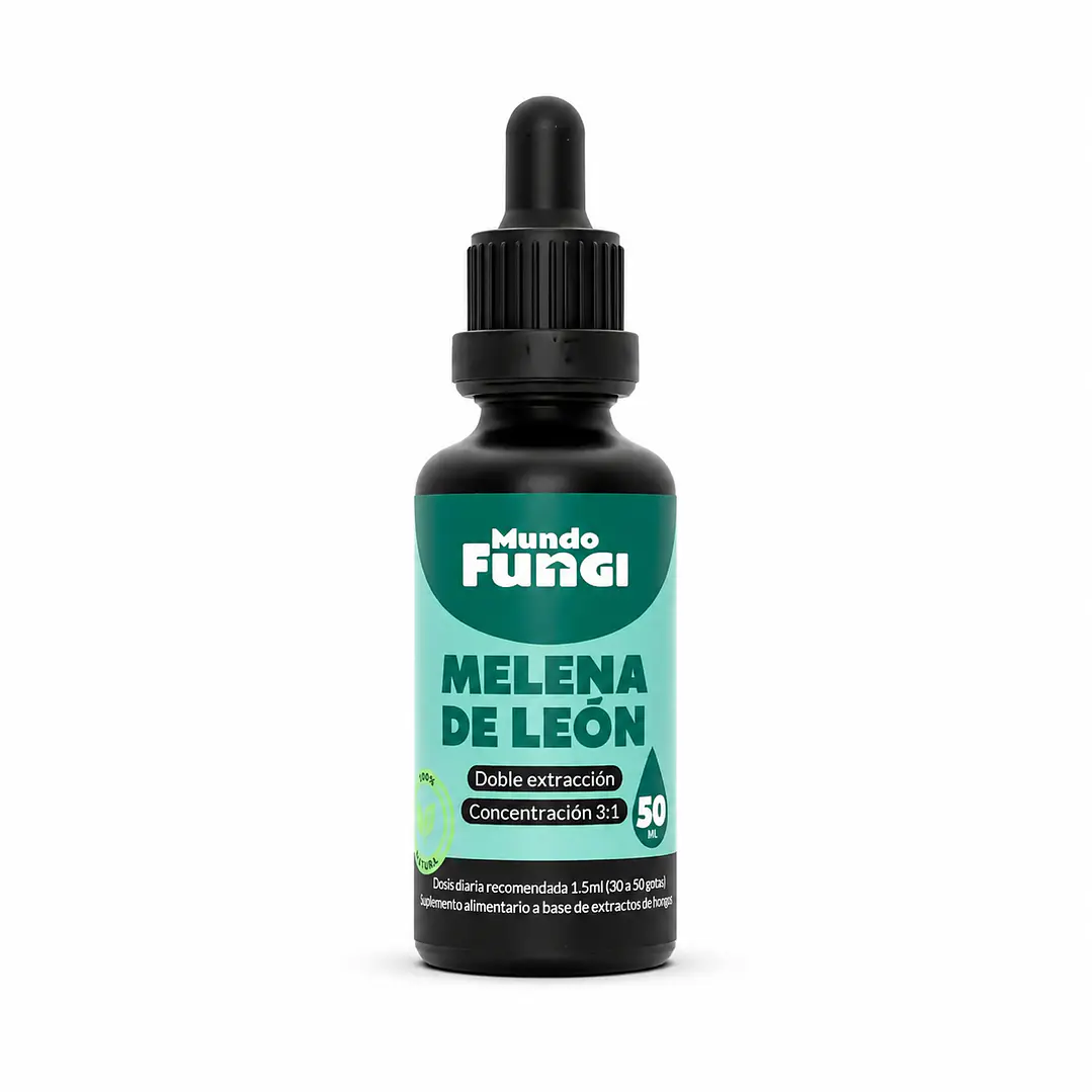 Melena de León en Gotas Mundo Fungi 50 ml | Memoria y Concentración 1