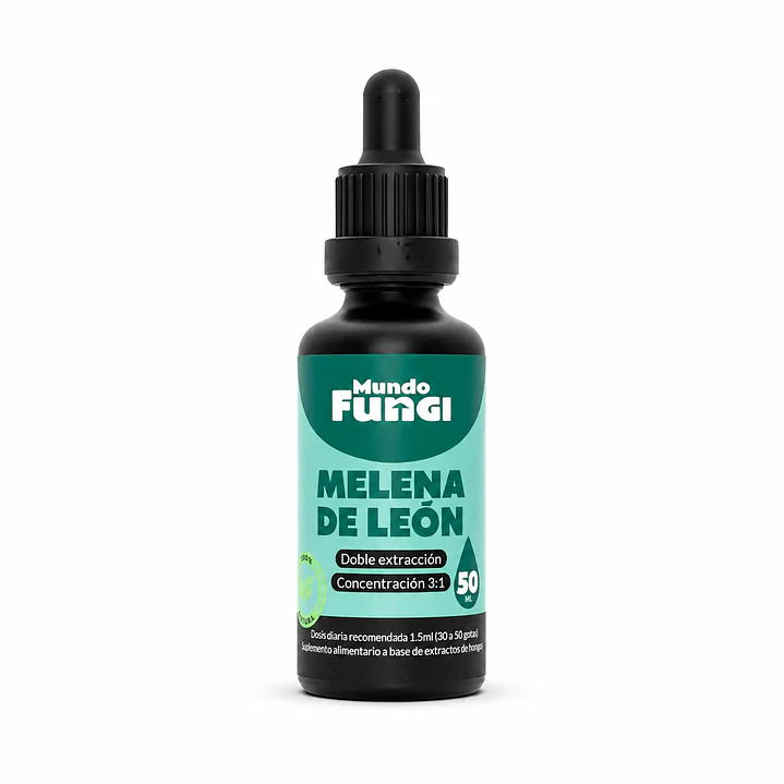 Melena de León en Gotas Mundo Fungi 50 ml | Memoria y Concentración 1