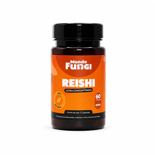 Reishi Mundo Fungi 60 Cápsulas | Ganoderma lucidum