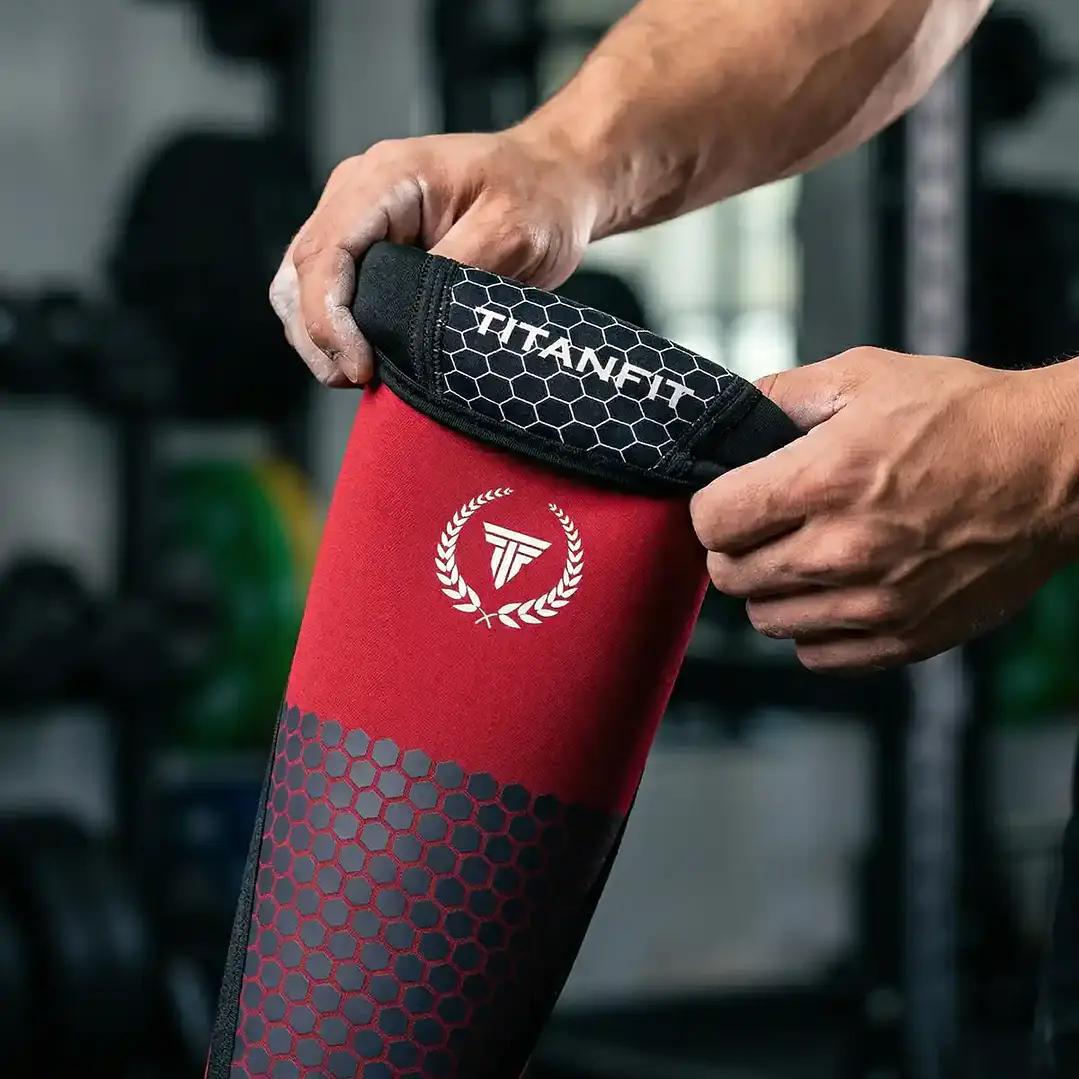 Par Rodilleras Neopreno 7 mm Cnemis Reversibles TitanFit 4