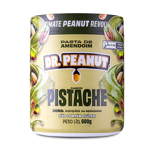 Pasta de Maní Dr. Peanut Pistache 600 g | Con Whey Protein
