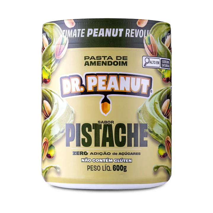 Pasta de Maní Dr. Peanut Pistache 600 g | Con Whey Protein 1