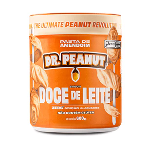 Pasta de Maní Dr. Peanut Doce de Leite 600 g | Con Whey Protein