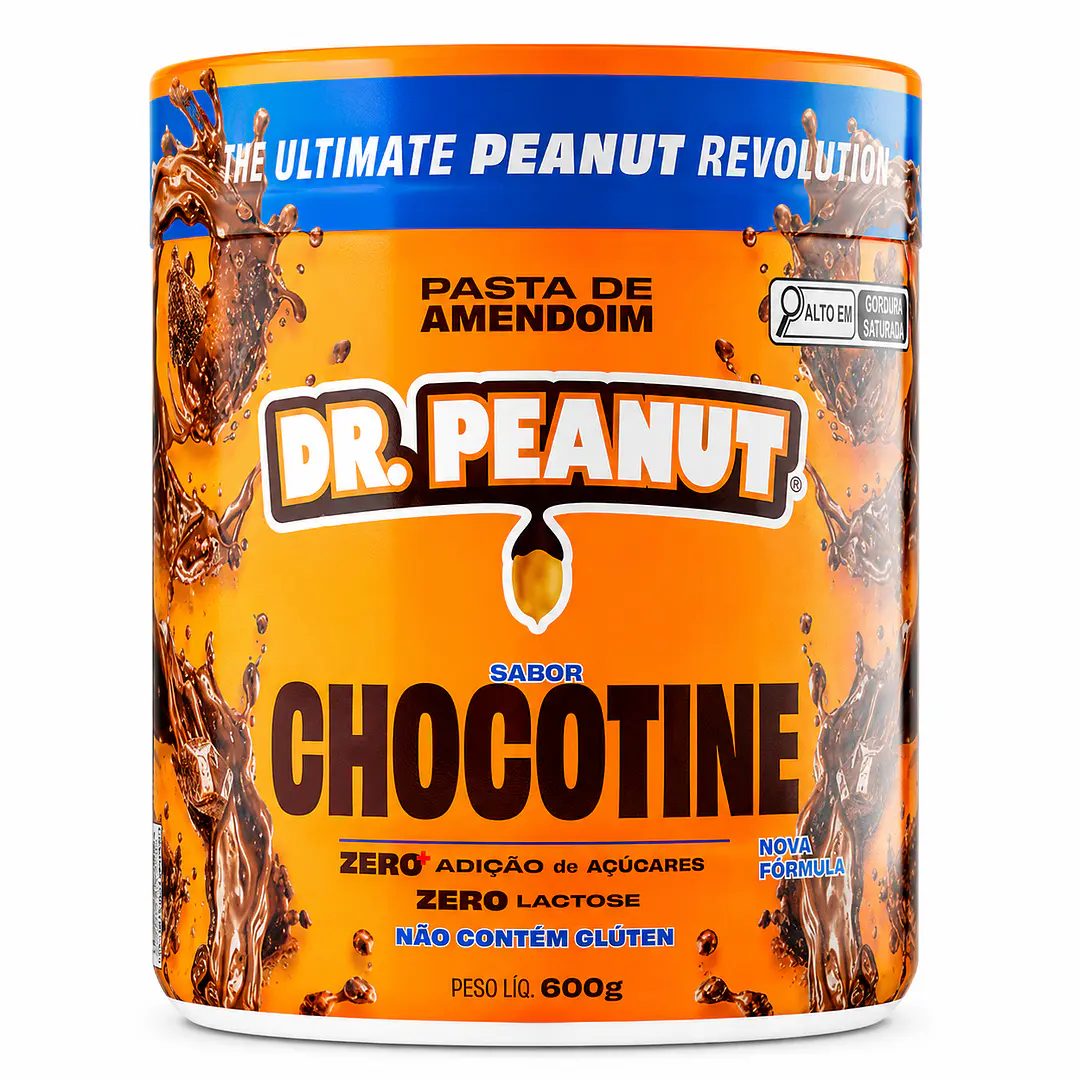 Pasta de Maní Dr. Peanut Chocotine 600 g | Con Whey Protein 1