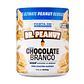 Pasta de Maní Dr. Peanut Chocolate Branco 600 g | Con Whey Protein - Miniatura 1