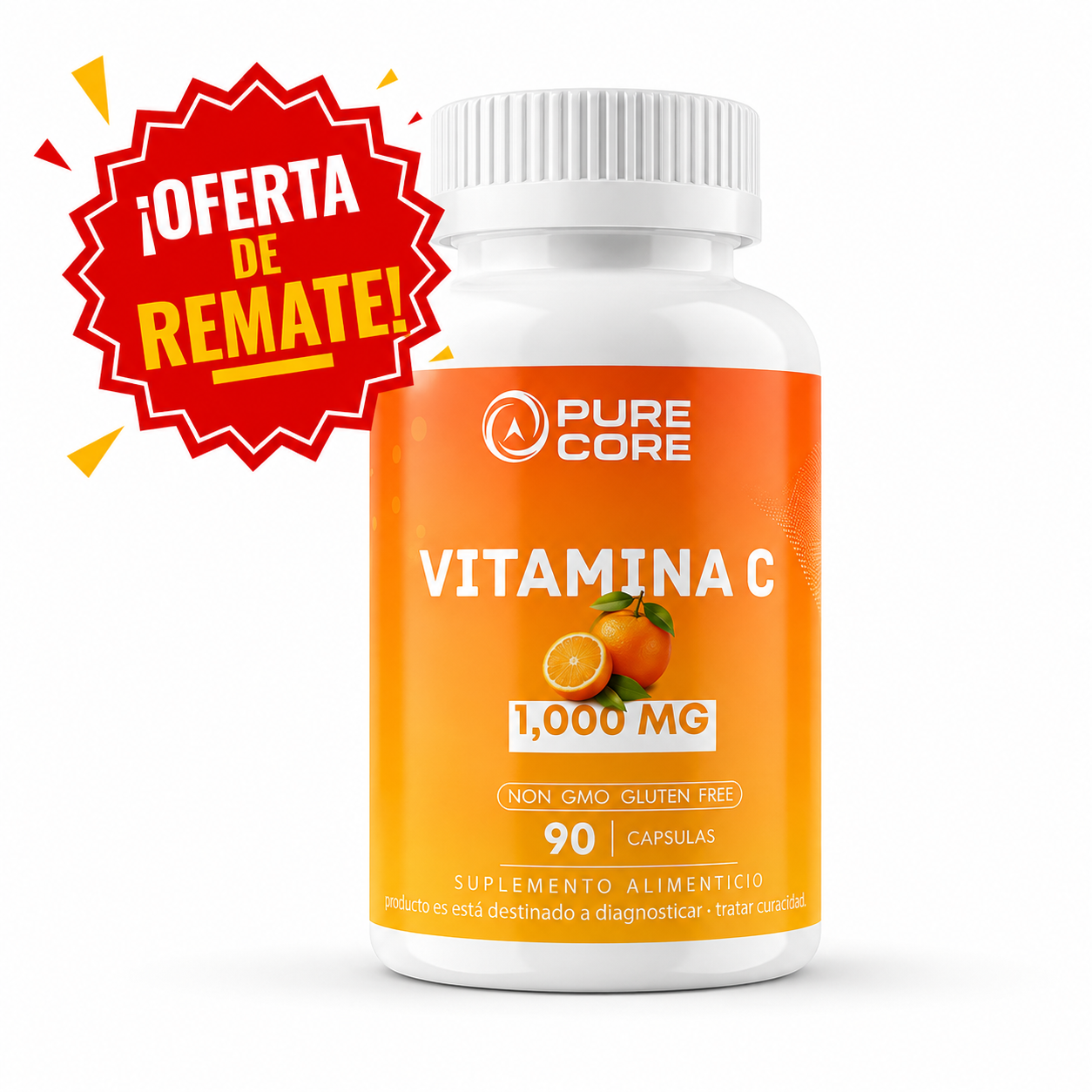Vitamina C Pure Core 90 Cápsulas