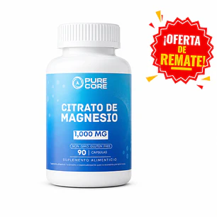 Citrato de Magnesio Pure Core (90 CAPS)