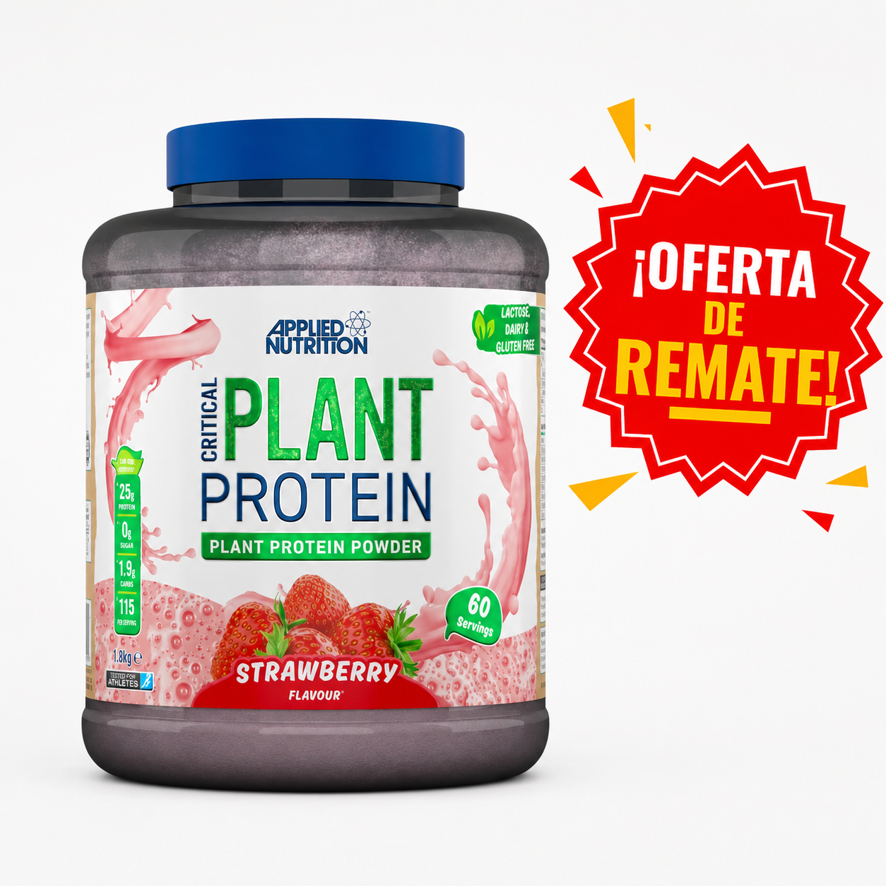 Proteína Critical Plant Protein 4.4lb